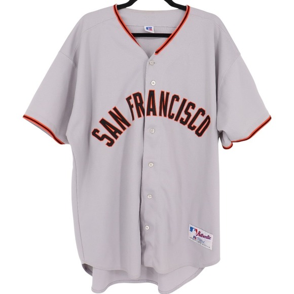 Russell Athletic Other - Vintage San Francisco Giants MLB Russell Athletic Gray Away Jersey Mens Size 52